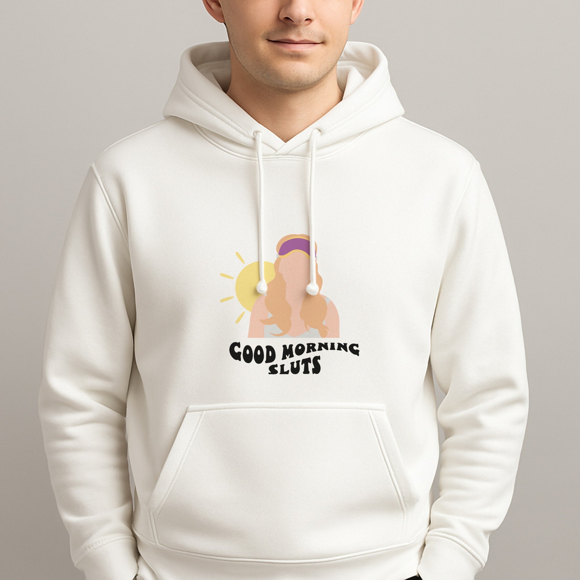 Good Morning - Halloween Queens Unisex Hooded Pullover