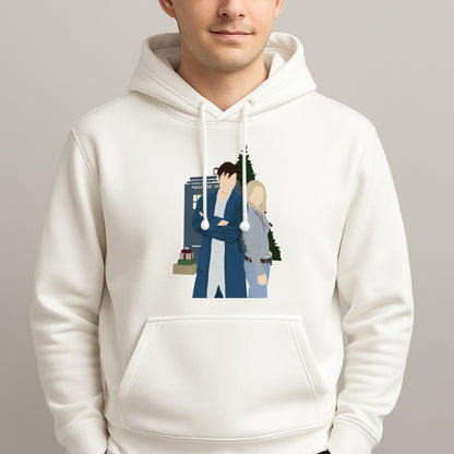 Rose And The Doctor Unisex Hooded Pullover