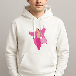 Harry Pink Coat  Hoodie