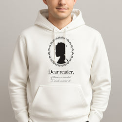 Dear Reader Unisex Hooded Pullover