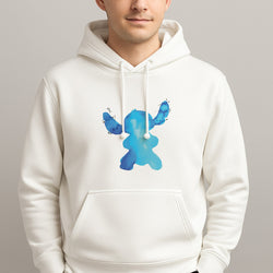 Watercolour Blue Alien Disney Hoodie