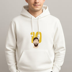 Number 10 - Messi Unisex Hooded Pullover