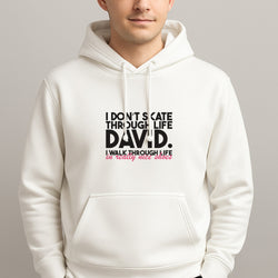 I Don't Skate Through Life David Unisex Hooded Pullover