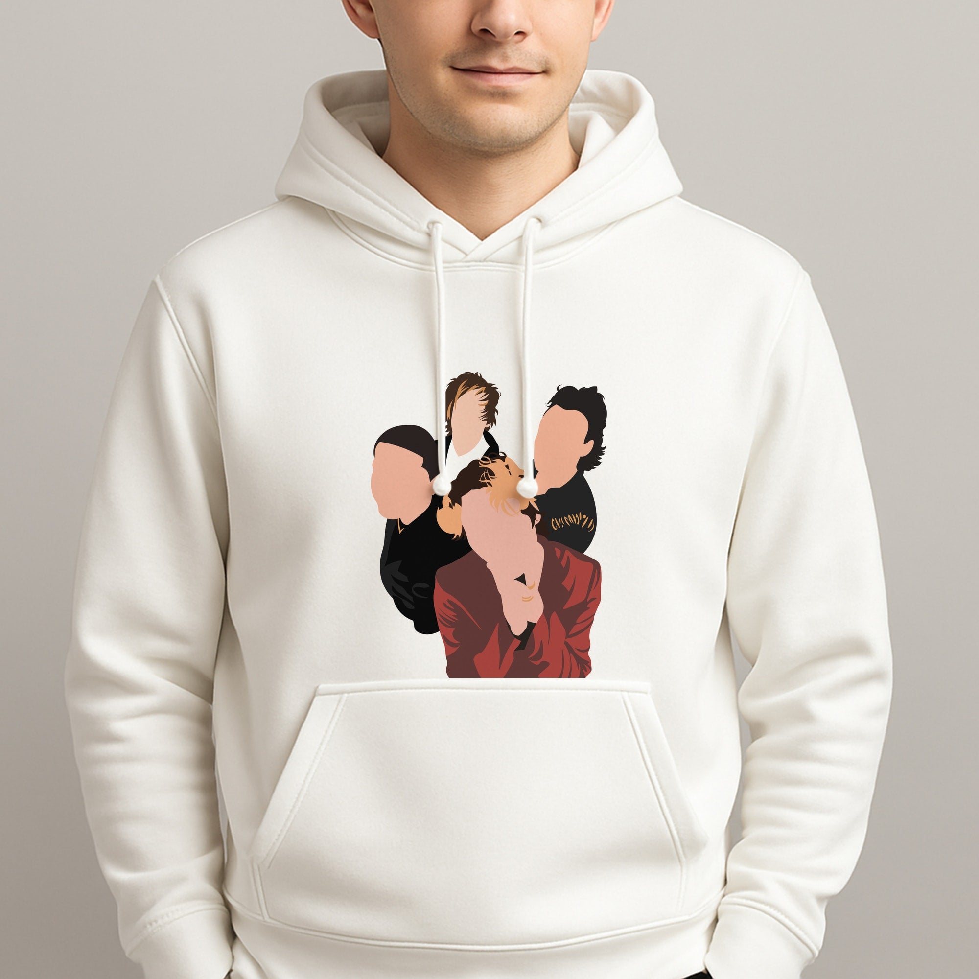 Group Photo Unisex Hooded Pullover