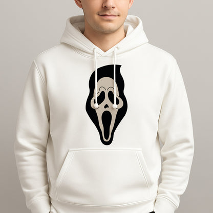 Pink Ghostface Pattern - Scream Unisex Hooded Pullover