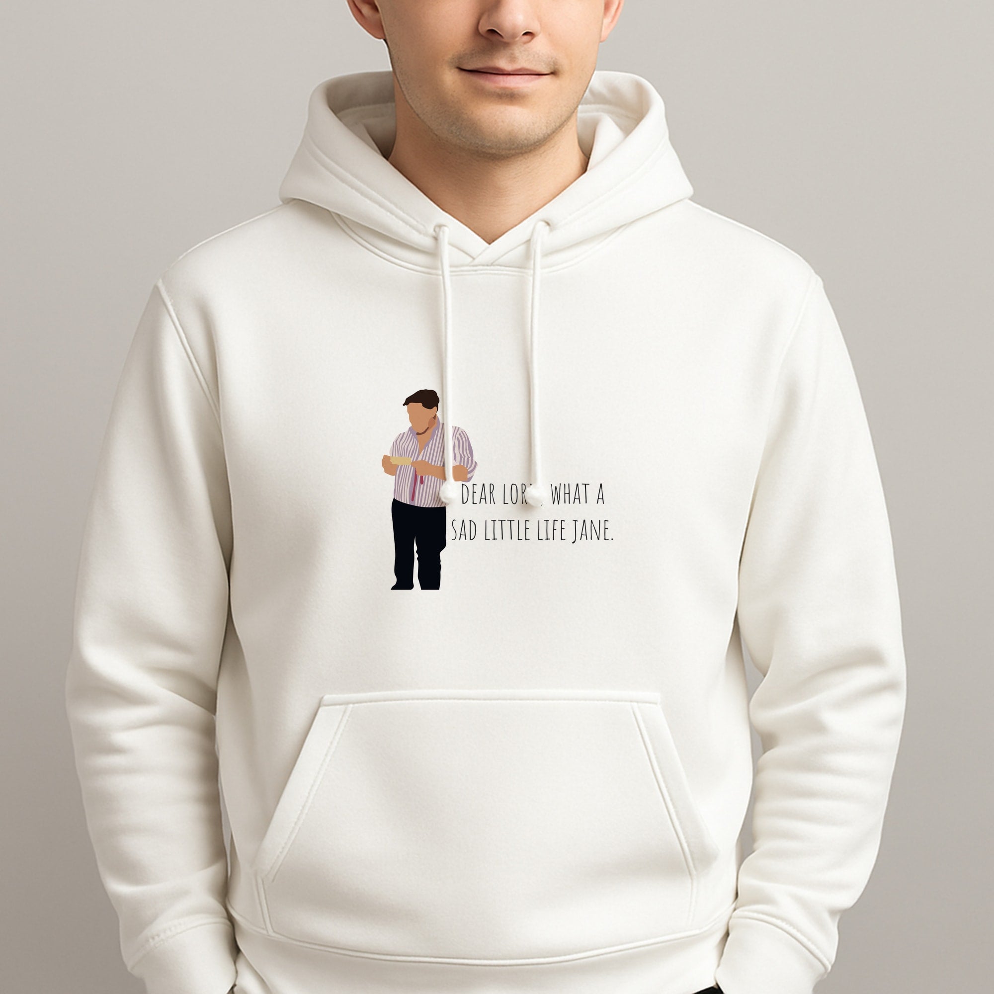 Sad Little Life Jane - British Pop Culture Unisex Hooded Pullover