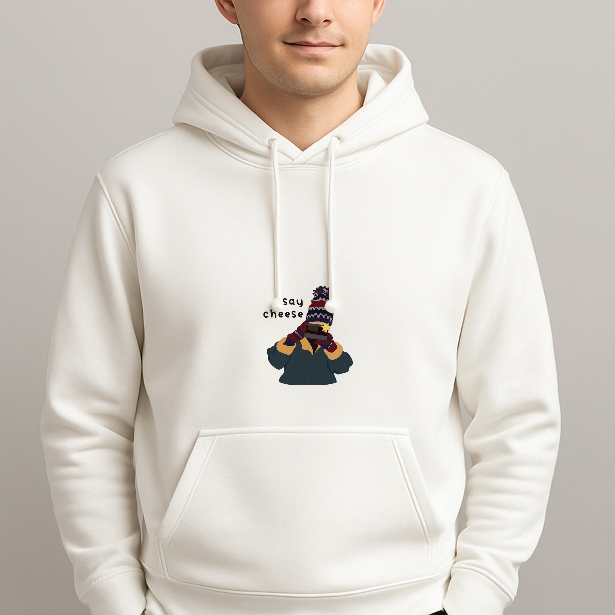 Say Cheese Unisex Hooded Pullover