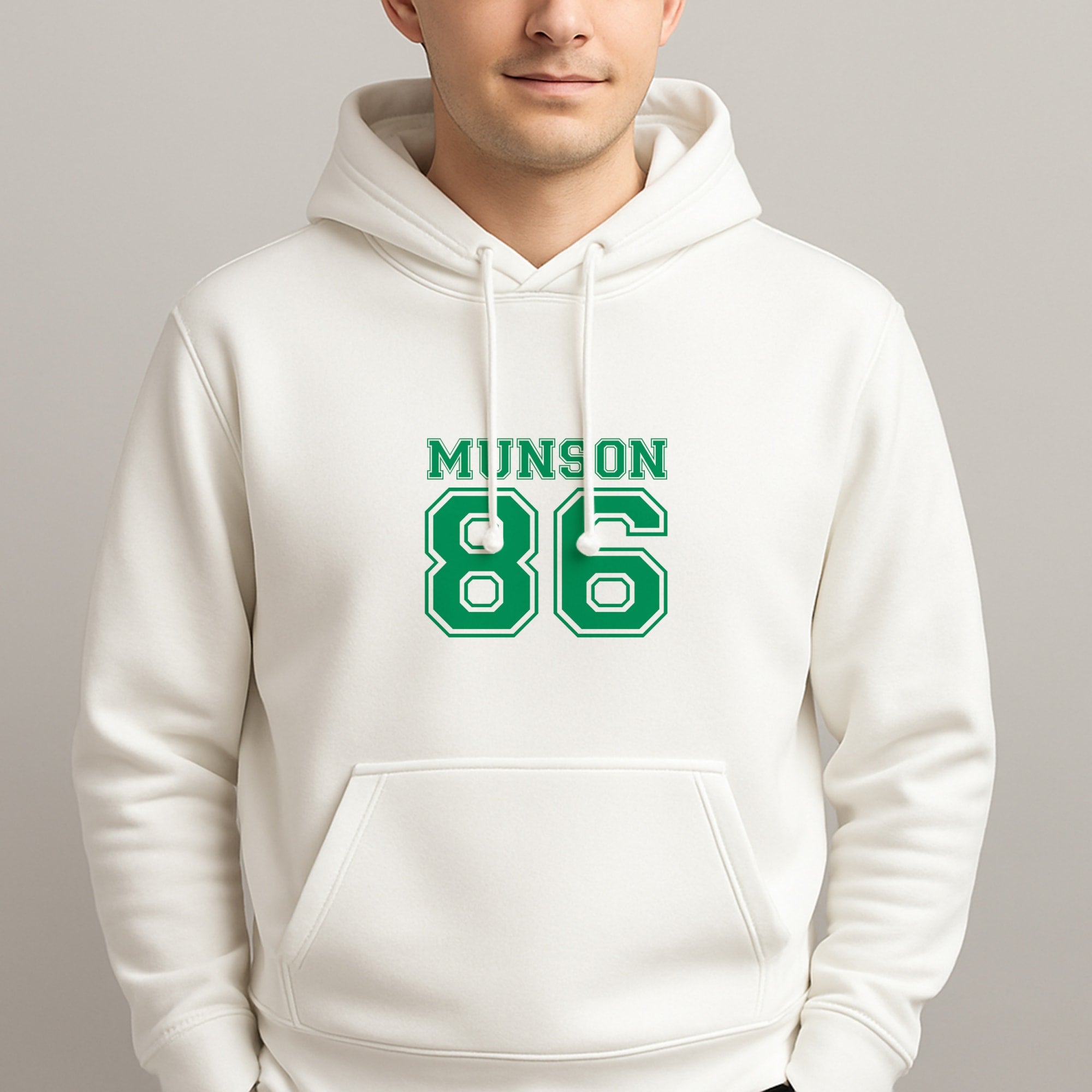 Munson 86 - Green Unisex Hooded Pullover