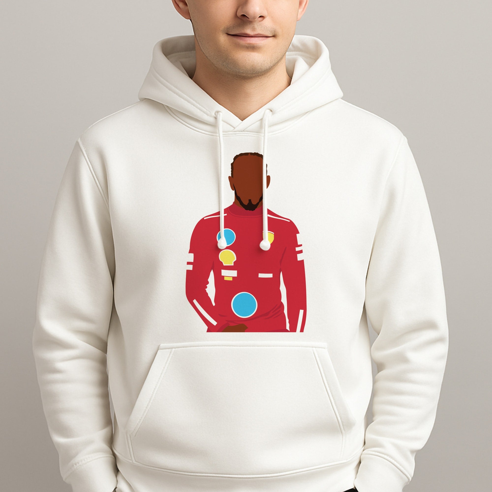 Hamilton In Red Hoodie