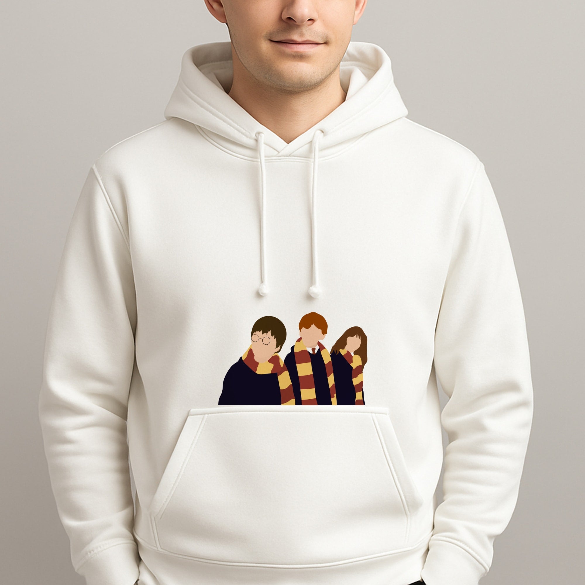 Wizard Cartoons Unisex Hooded Pullover