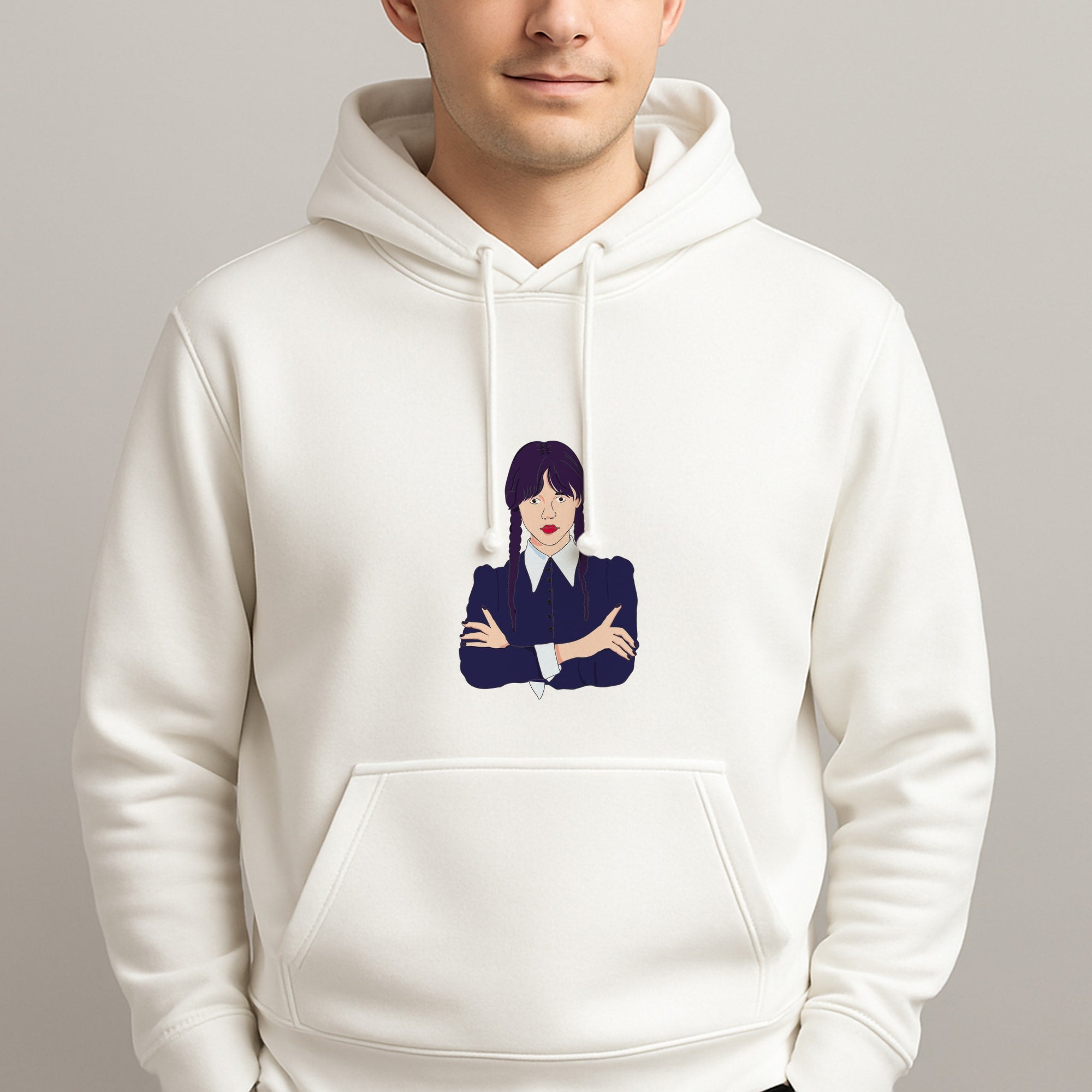 Wednesday Addams Wednesday Unisex Hooded Pullover