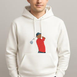 Tiger - Golf Unisex Hooded Pullover