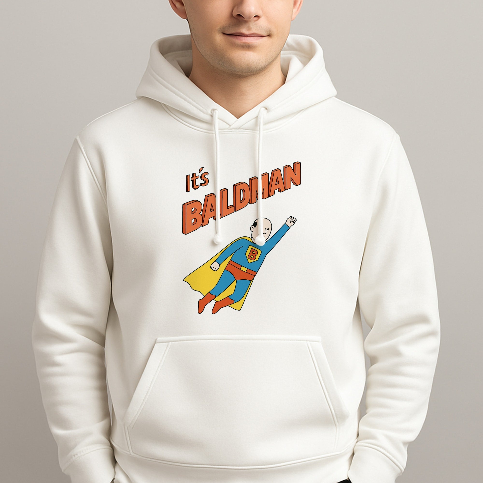 It's Baldman - Father's Day Unisex Hooded Pullover
