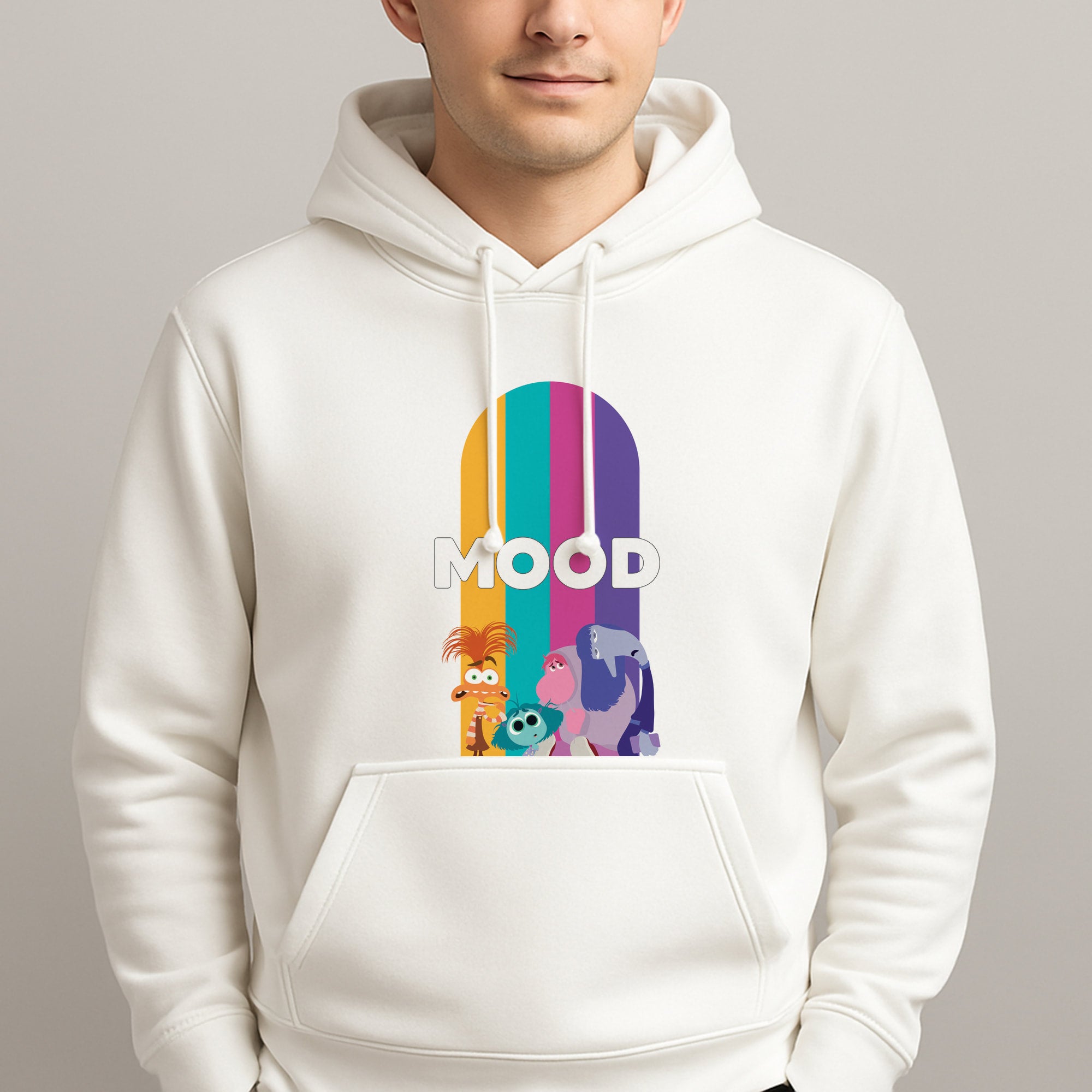 Mood - Inside Out Unisex Hooded Pullover