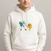 Jake The Dog And Finn The Human Hoodie 4
