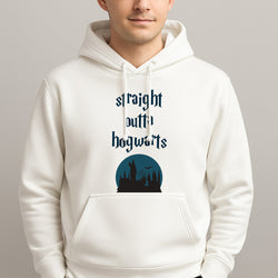 Straight Outta Hogwarts Unisex Hooded Pullover