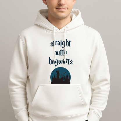 Straight Outta Hogwarts Unisex Hooded Pullover