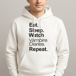 Eat Sleep Watch VPD Repeat Hoodie