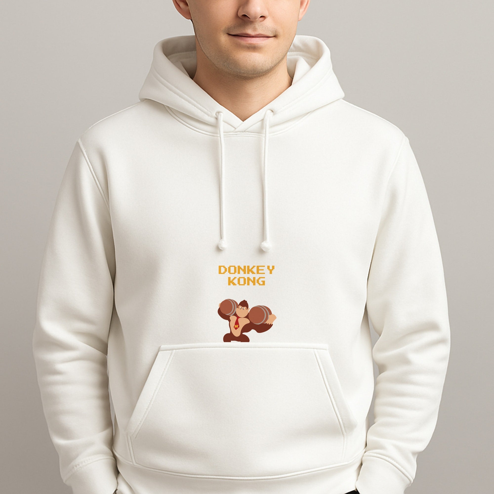 Donkey Kong Unisex Hooded Pullover