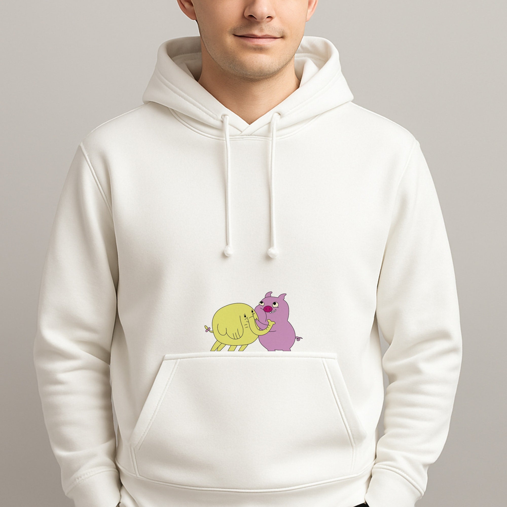 Tree Trunks Unisex Hooded Pullover