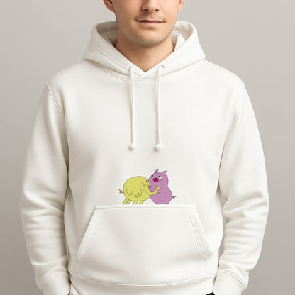 Tree Trunks Unisex Hooded Pullover