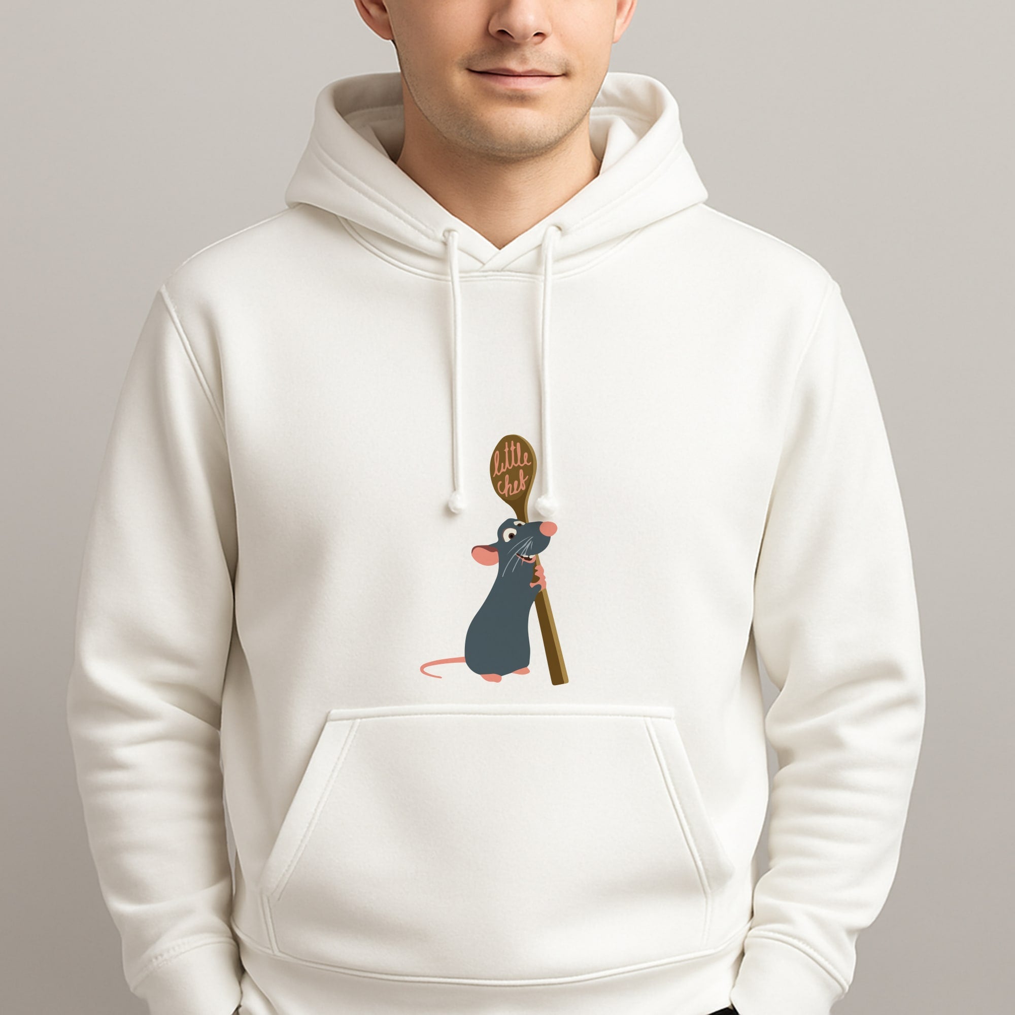 Chef Rat Unisex Hooded Pullover