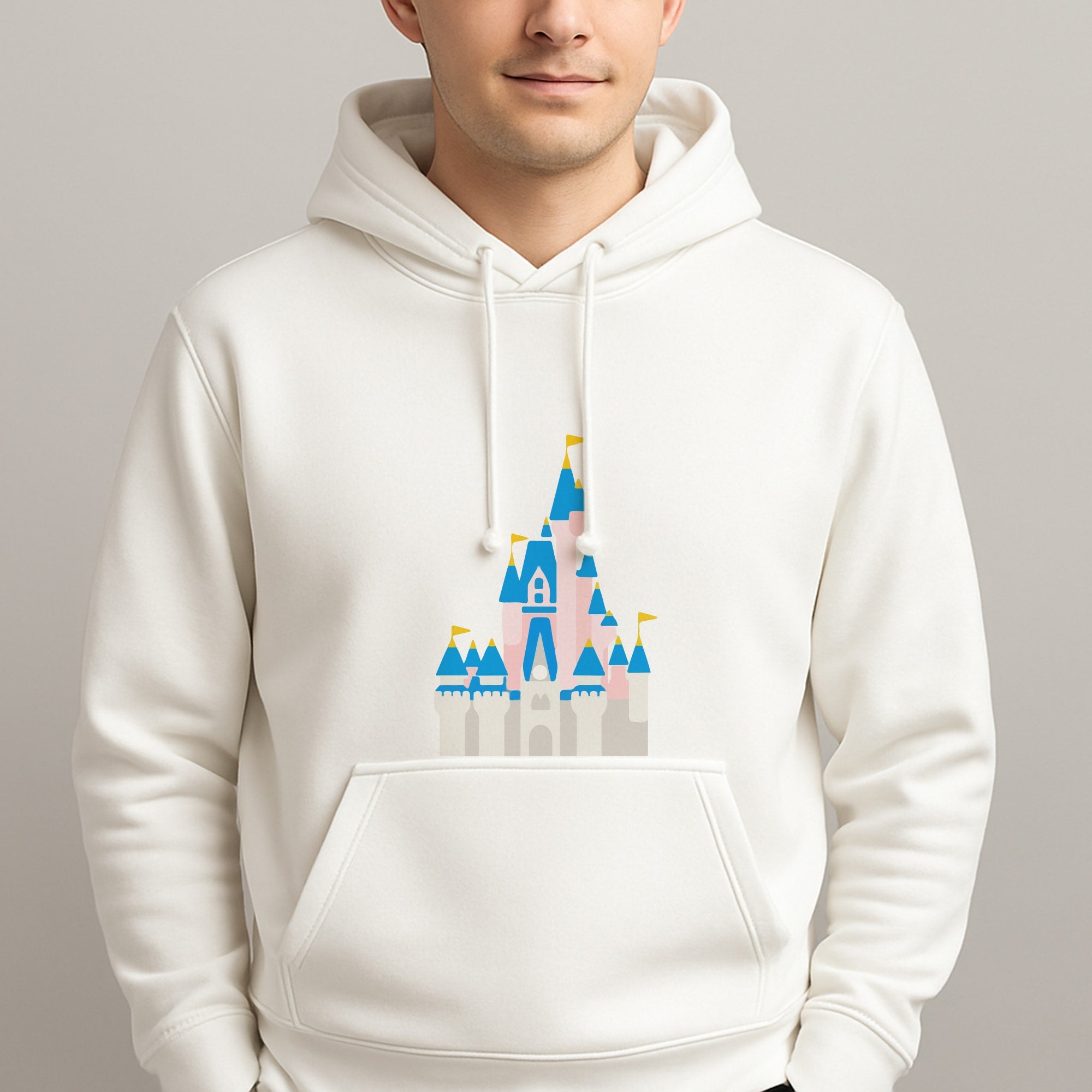 Fairytale Castle Unisex Hooded Pullover