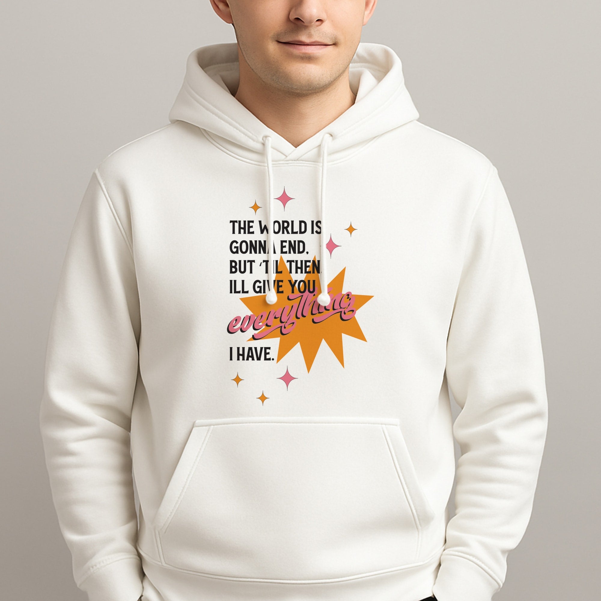 The World Is Gonna End - Fender Unisex Hooded Pullover