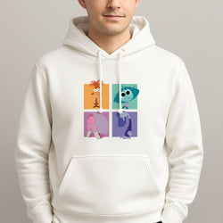 Cast - Inside Out Unisex Hooded Pullover