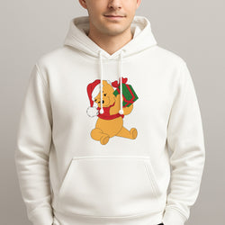 Winnie Christmas Unisex Hooded Pullover