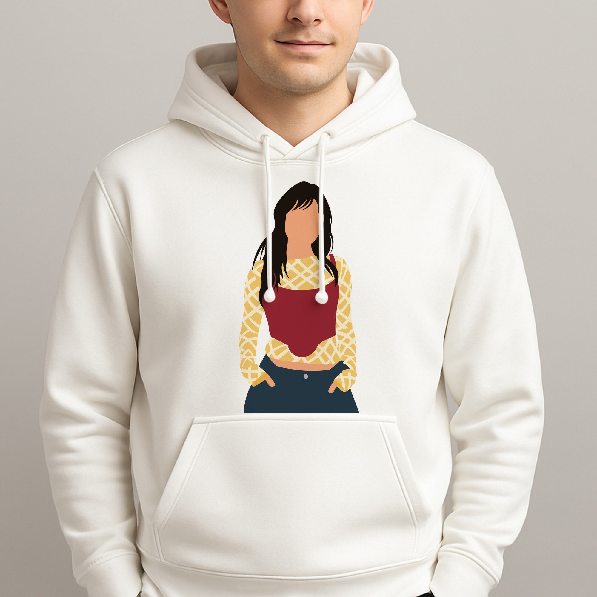 Gold Stars Unisex Hooded Pullover