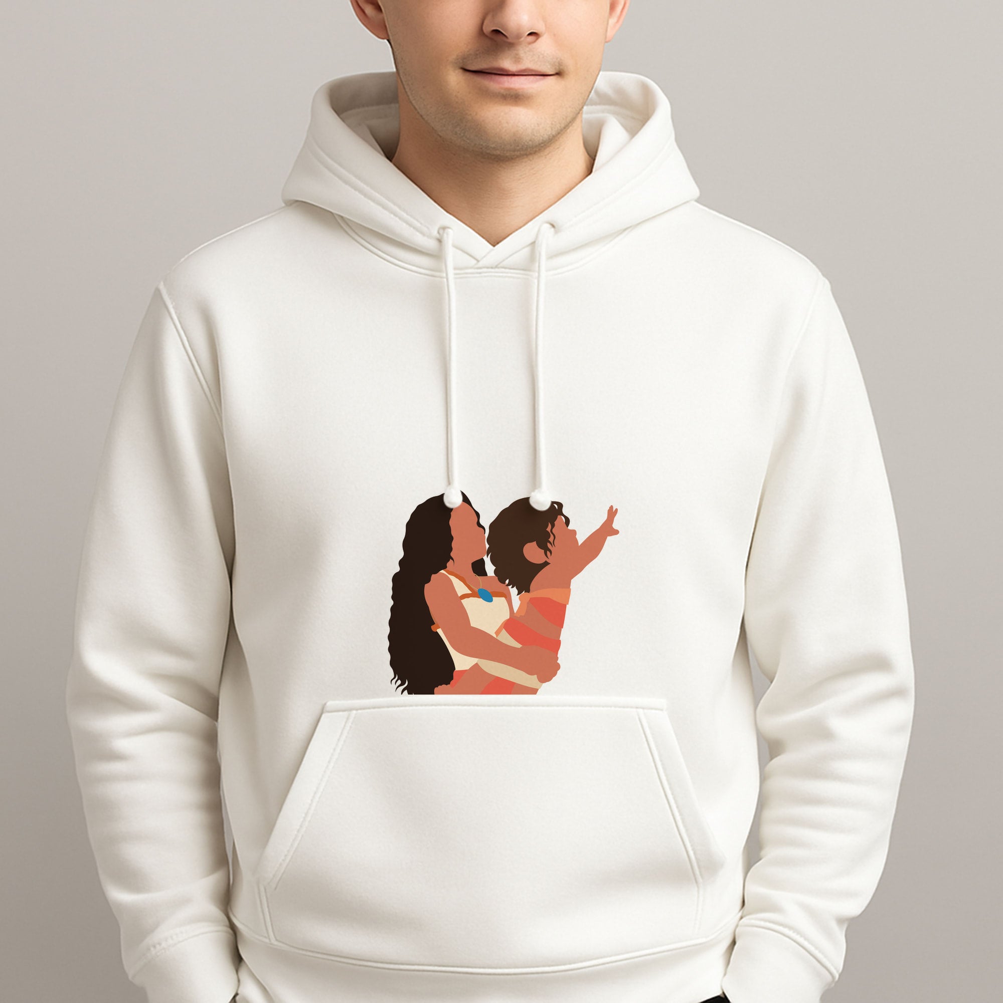 Reach Out Unisex Hooded Pullover