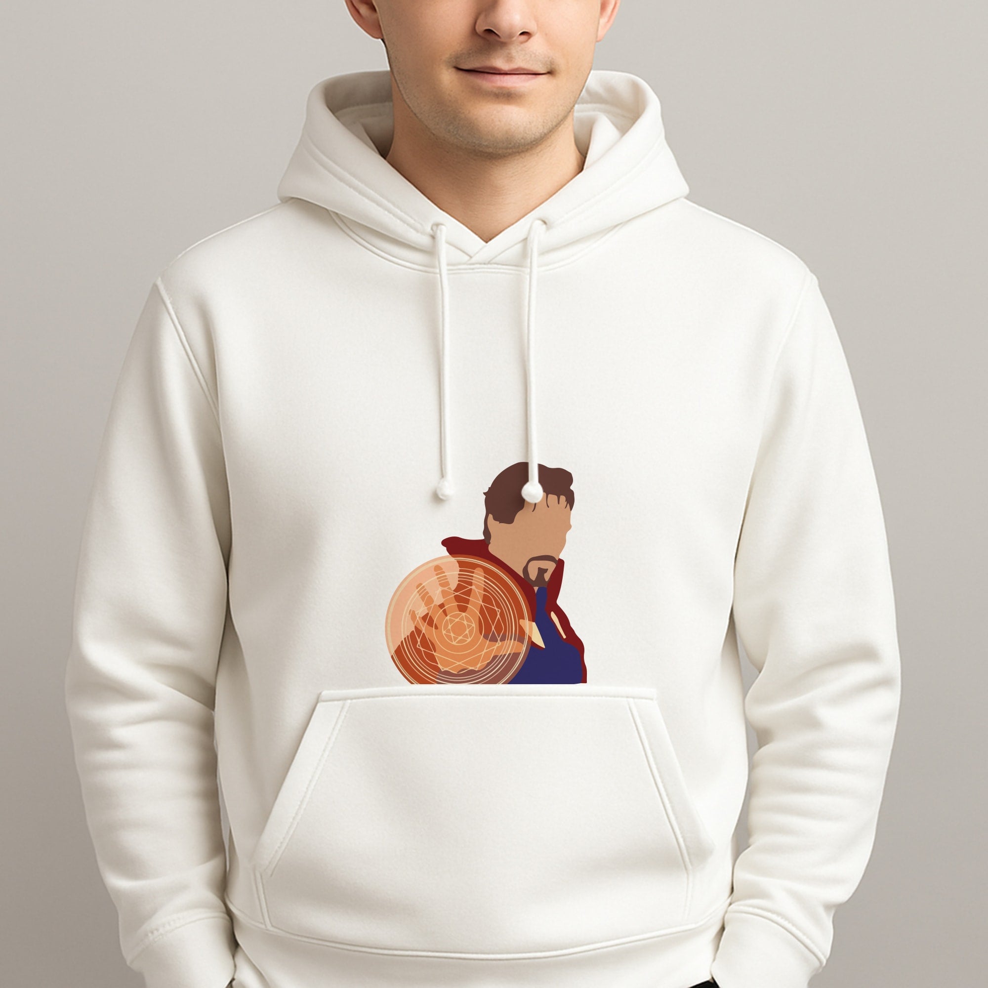 Strange Unisex Hooded Pullover