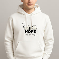 Nope, Not Today Unisex Hooded Pullover
