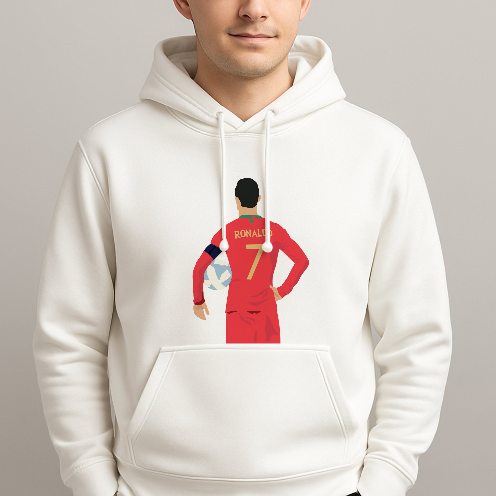 Ronaldo - Football Unisex Hooded Pullover