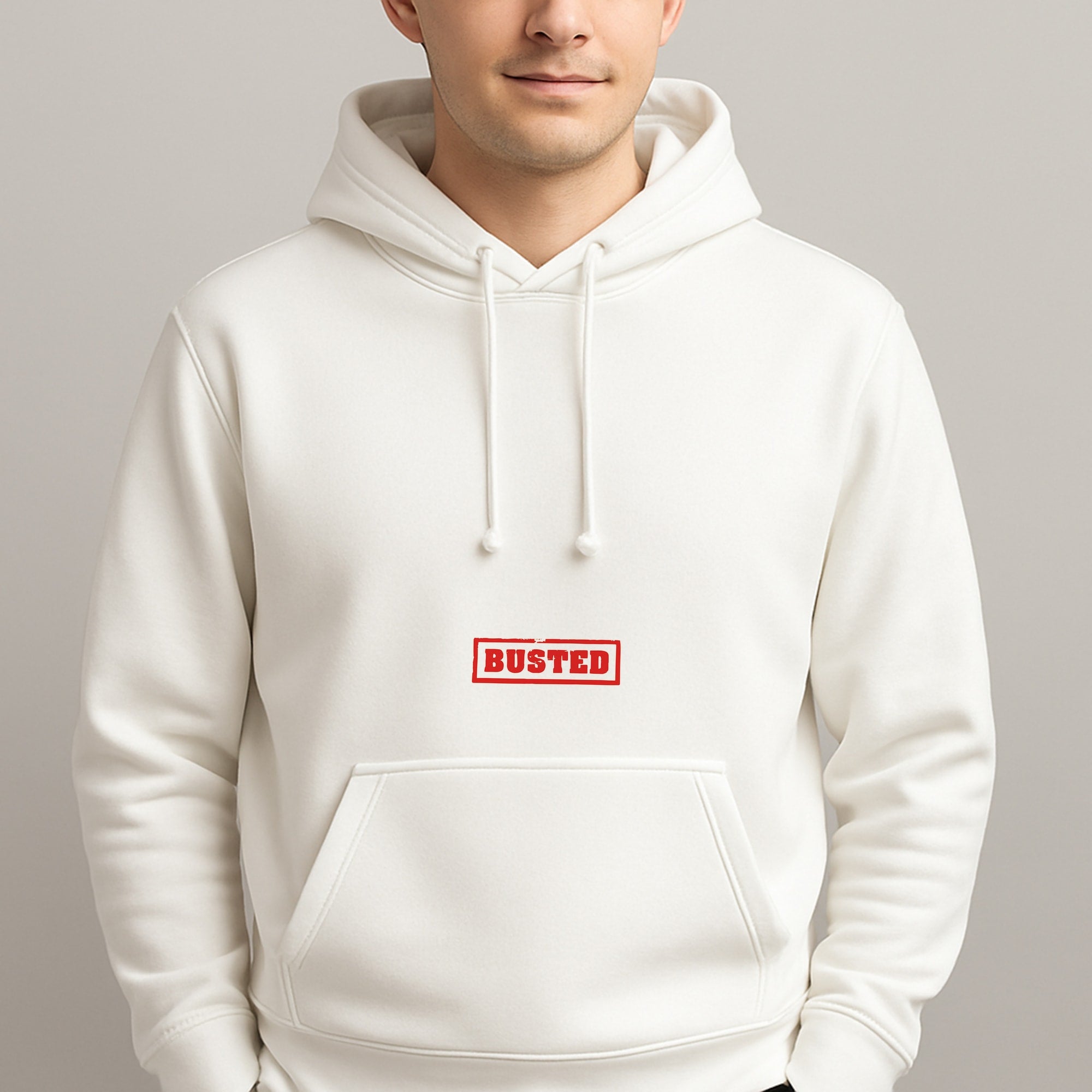 Band Logo - Bust Band Unisex Hooded Pullover