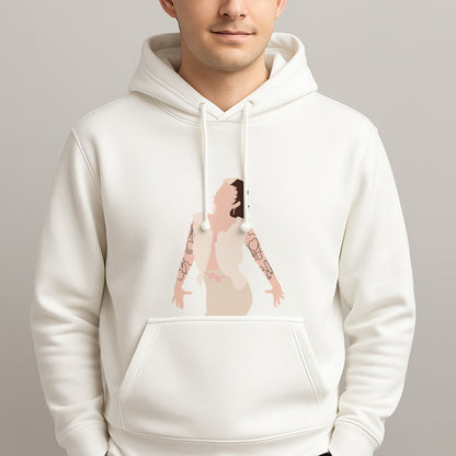 Hearts Unisex Hooded Pullover