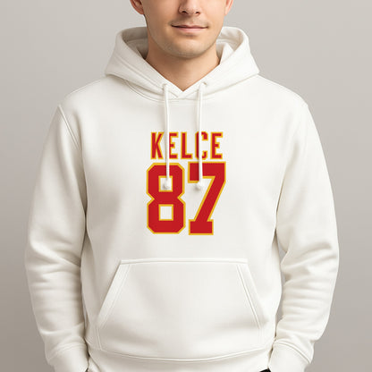 Kelce 87 - Travis Unisex Hooded Pullover