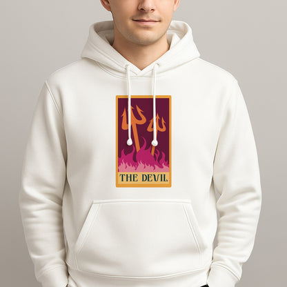 The Devil - Tarot Cards Unisex Hooded Pullover