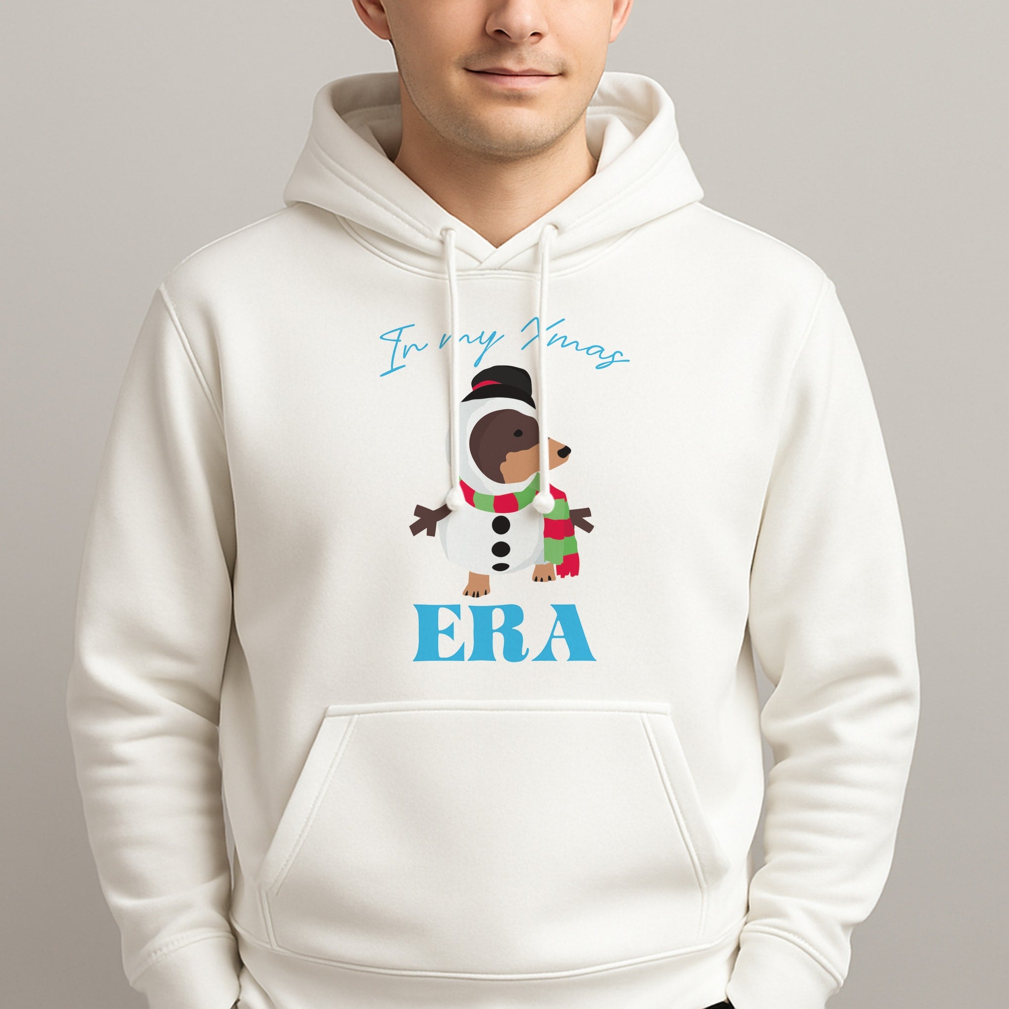 It's My Xmas Era Dog Unisex Hooded Pullover