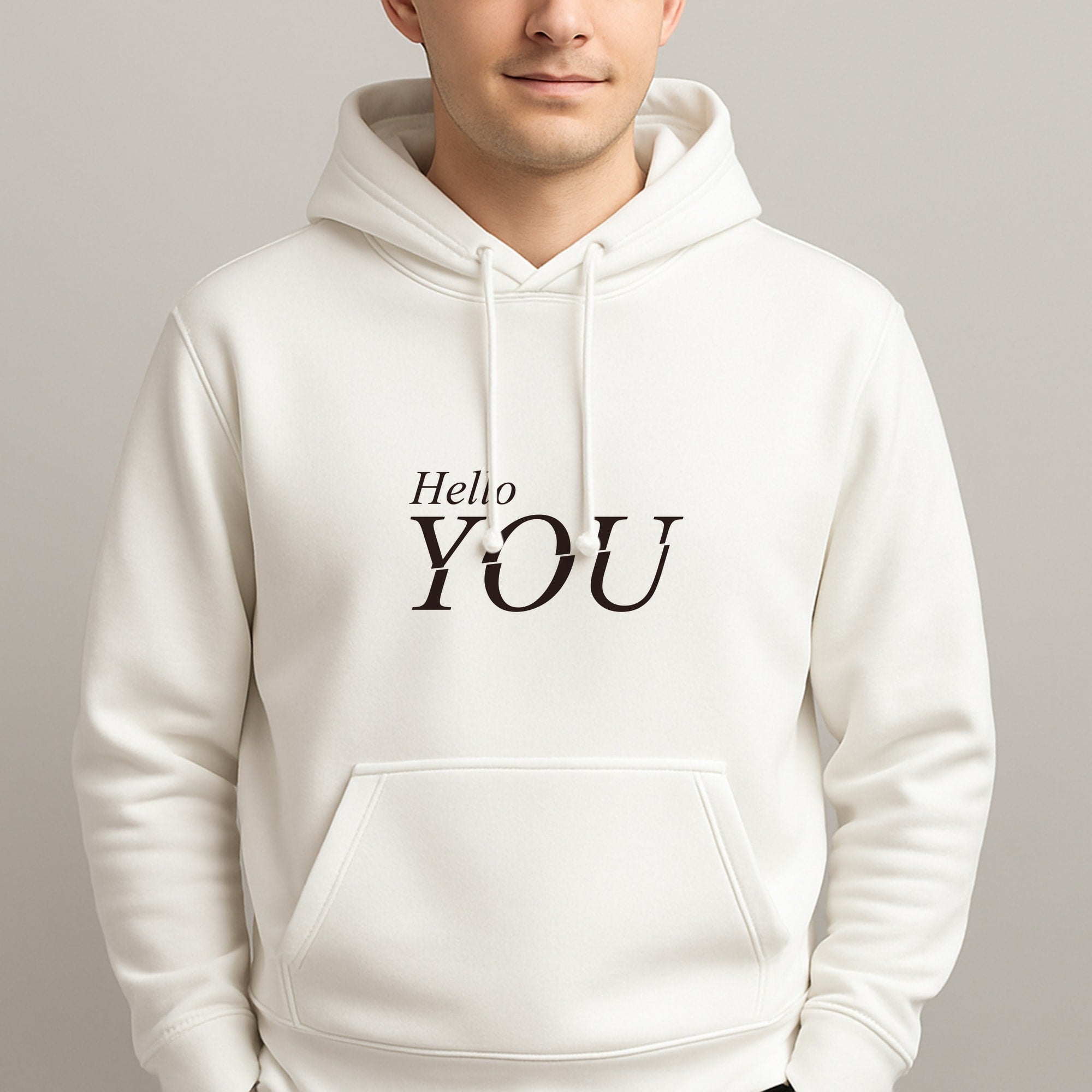 Hello You Unisex Hooded Pullover