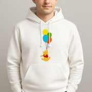 Pooh On Balloons Hoodie 4
