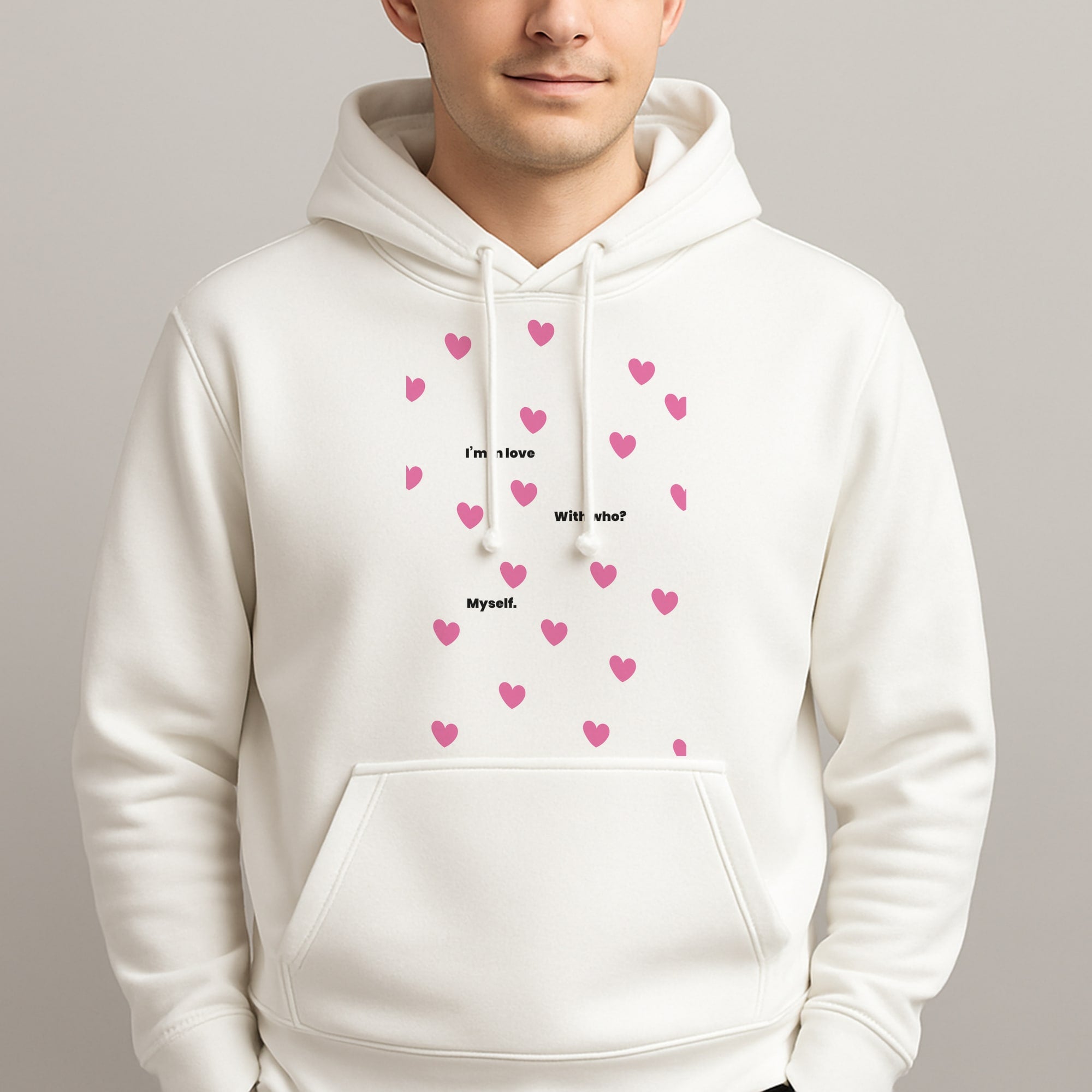 Im in love - Kourtney Kardashian Unisex Hooded Pullover