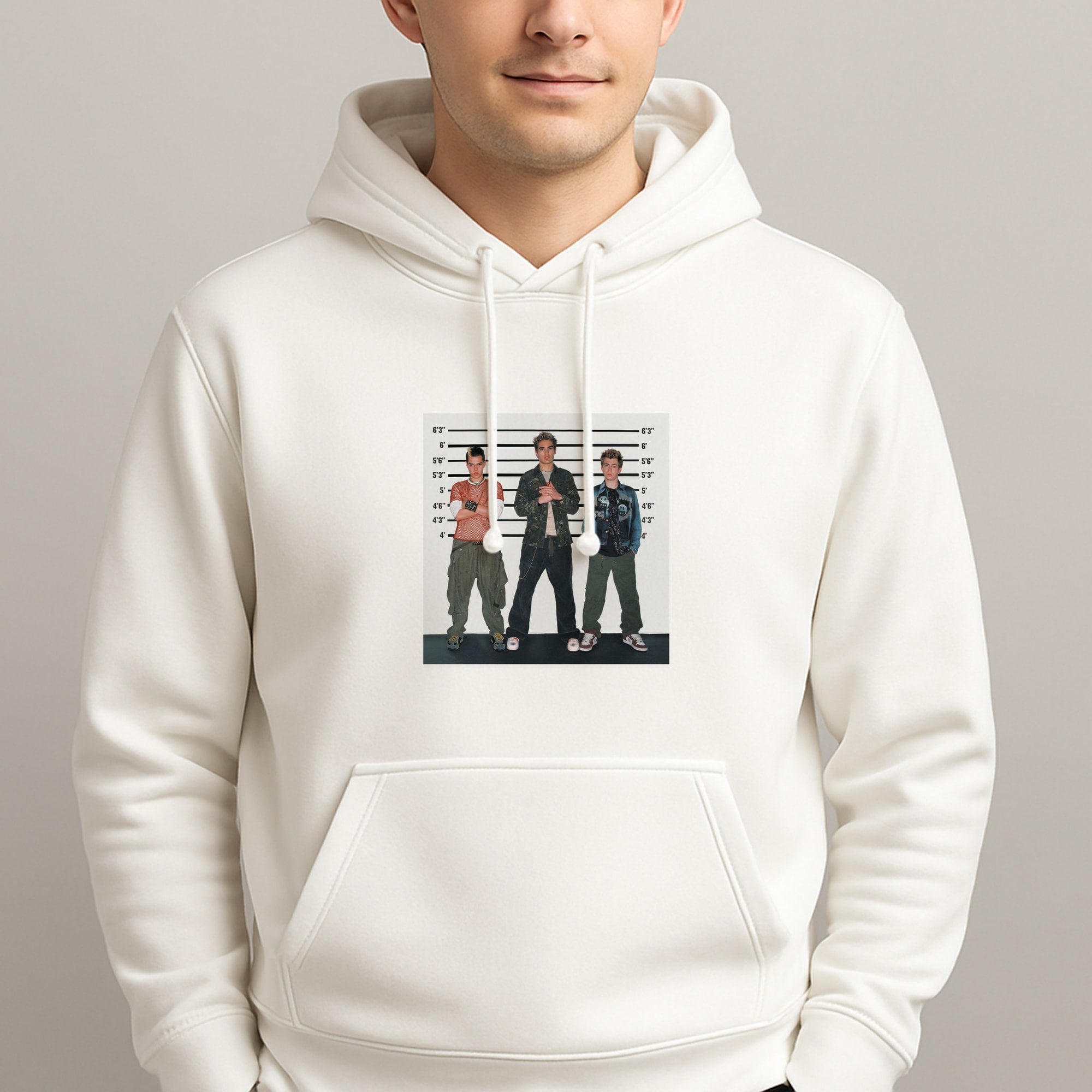 Height Chart - Bust Band Unisex Hooded Pullover