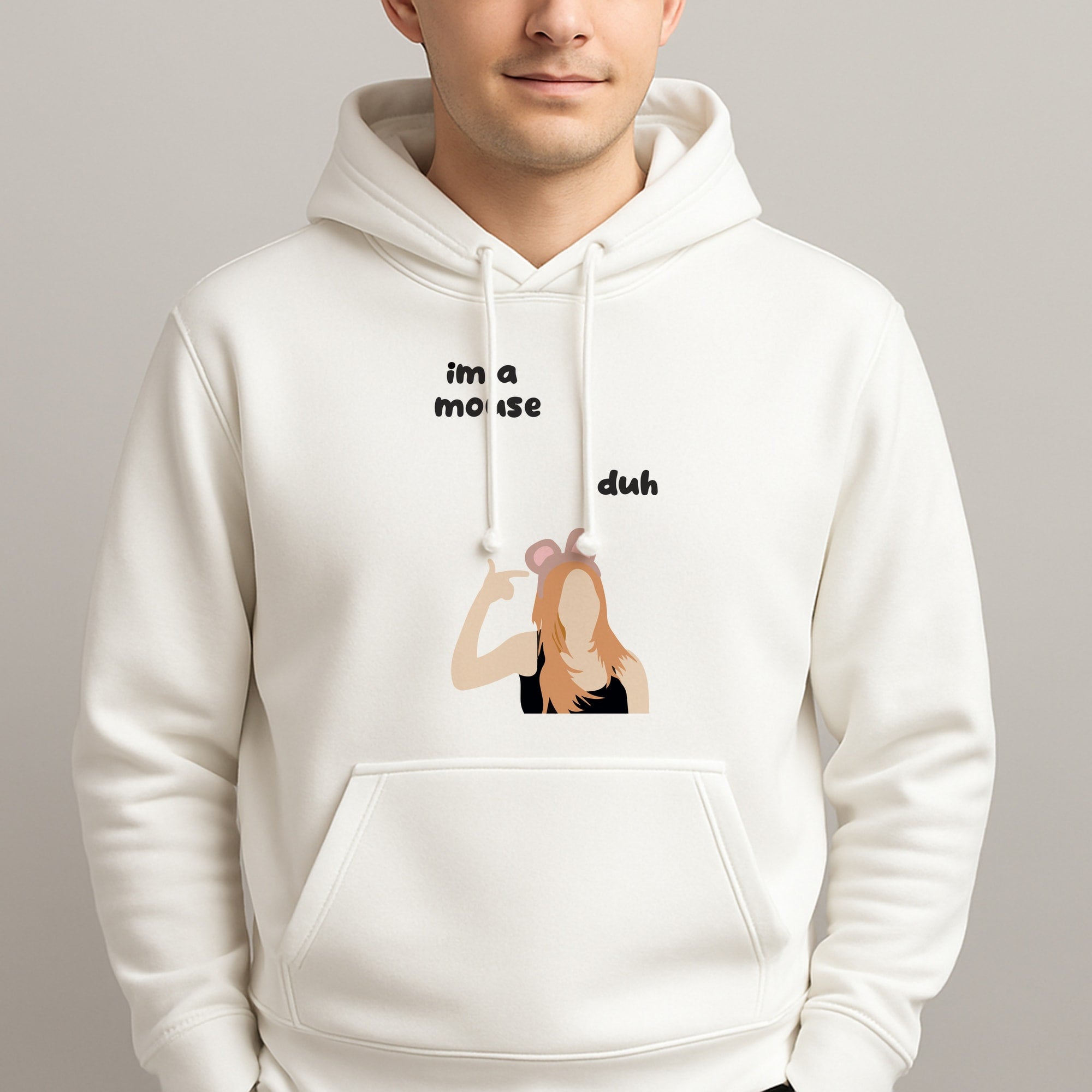 I'm a mouse Halloween - Mean Girls Hoodie