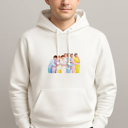Colourful K-Pop Band Band Hoodie