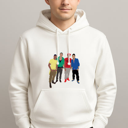 Members Purple Unisex Hooded Pullover