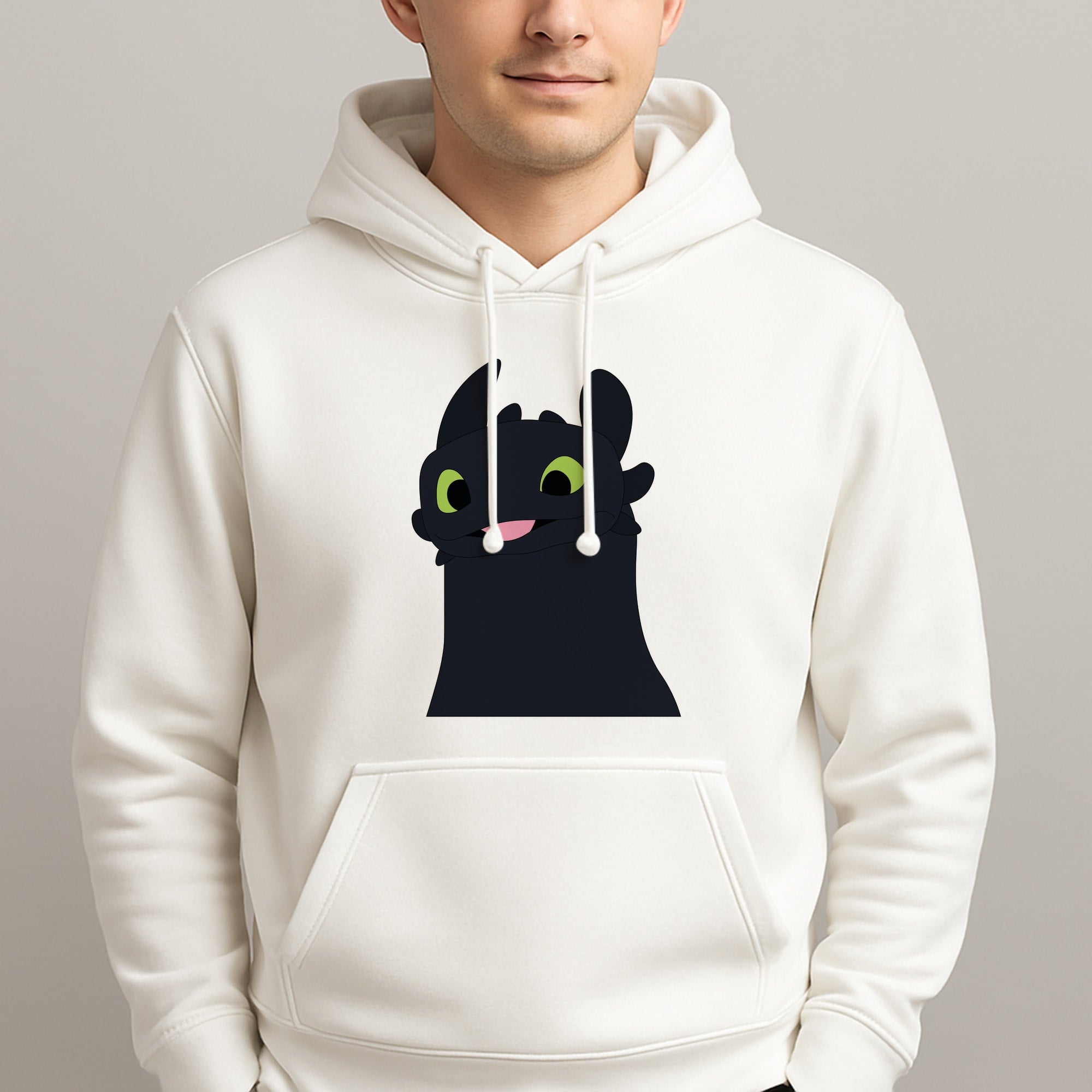 Black Fury Dragon Hoodie
