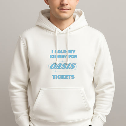 I Sold My Kidney For Tickets Unisex Hooded Pullover