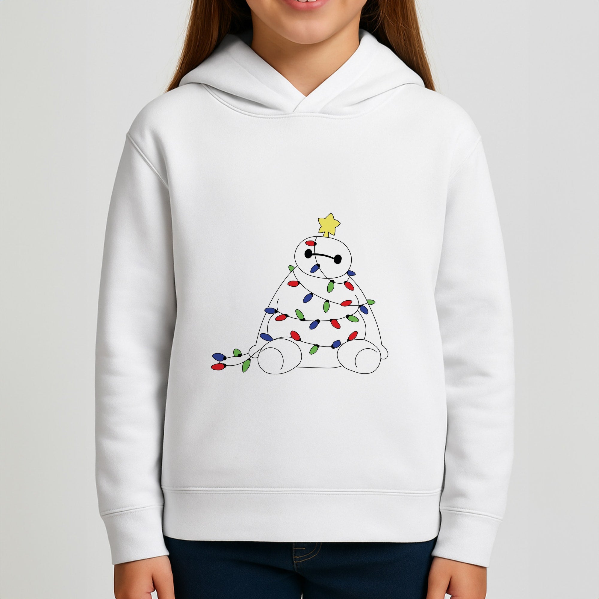 Baymax Christmas Girls Hoodie